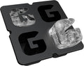 Customized Letter G Ice Cube Mold -Letter Silicone Ice Mold for Custom Ice Cube Mold and Baking Chocolate and Crafting Letter Molds, Ice Cube Molds for Cocktails & Whiskey with Custom Letters