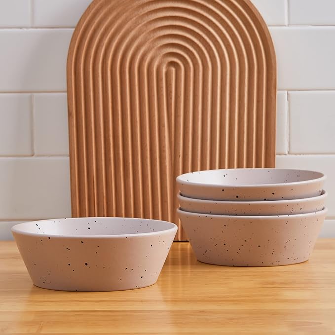 Stone lain Jade Stoneware Dinnerware Set, 32-Piece Service for 8, Taupe