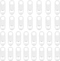 30 Pcs Flat Bottle Opener 3.5 x 1.18 inches Stainless Steel Beer bottle Openers Heavy Duty Bar Blade Solid Bottle Cap Opener Funny Bartender Bottle Opener for Kitchen Party Supplies,Silver
