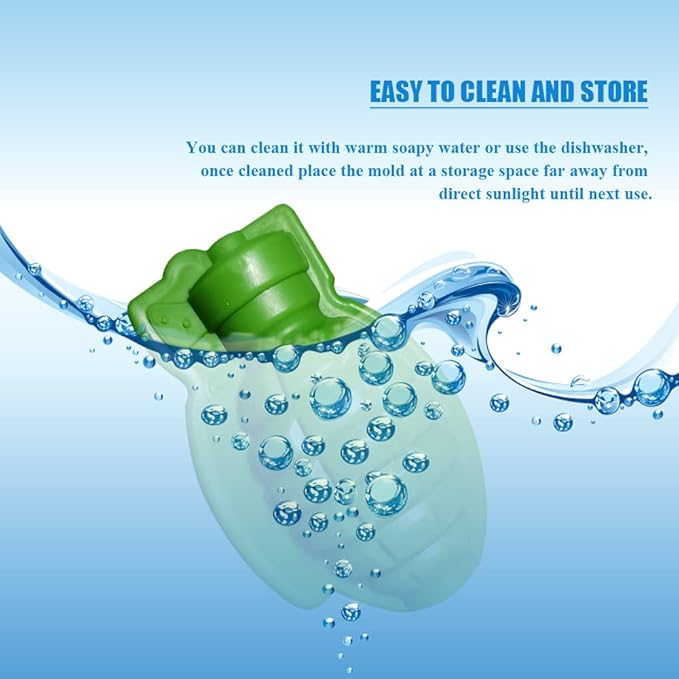 Grenade Ice Cube Mold Large 3D Chocolate Cake Mold Silicone Ice Maker for Whiskey Cocktail, Ideal for Baking