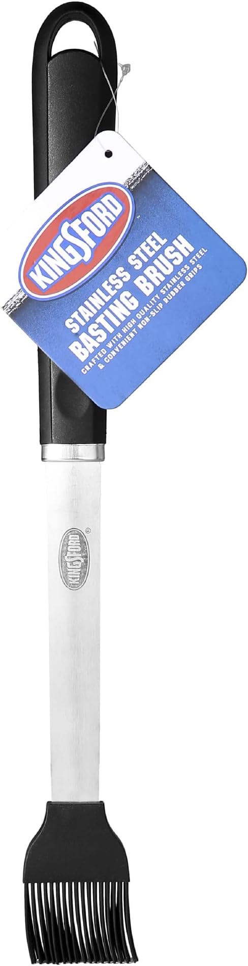 Kingsford Grill Tools Stainless Steel BBQ Fork | Classic Grill Pronged Fork| Stainless Steel Grilling Tools Fork| Kingsford Grill Fork for BBQ Grilling (BB20490)