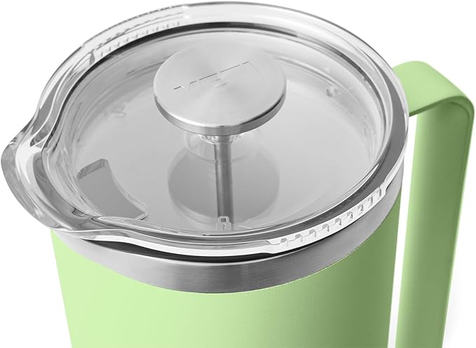 YETI Rambler 64 oz. French Press Coffee Maker, Key Lime