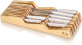Cangshan HELENA Series German Steel Forged BBQ Knife Set (White, 8-Piece In-Drawer Set)