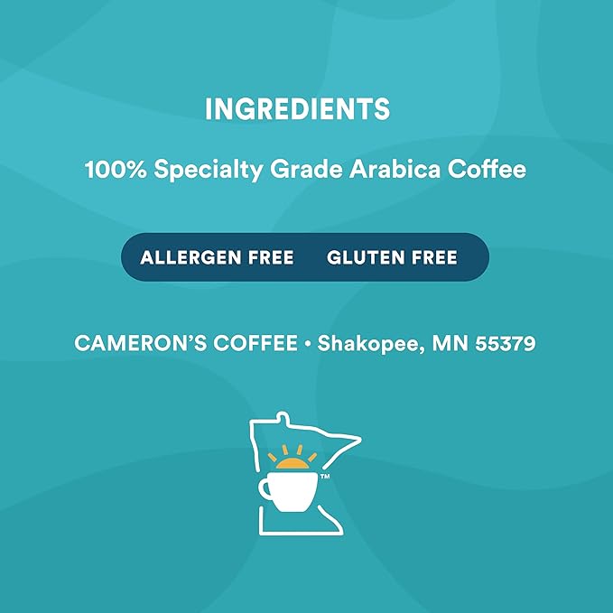 Cameron's Coffee Roasted Whole Bean Coffee, 100% Colombian, 4 Pound