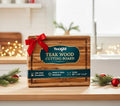 Yes4All Durable Teak Cutting Boards for Kitchen, [20''L x 15''W x 1.5” Thick] Large Edge Grain Cutting Board, Pre Oiled Wood Cutting Boards, Thick Chopping Board w/Juice Grooves and Easy Grip Handle