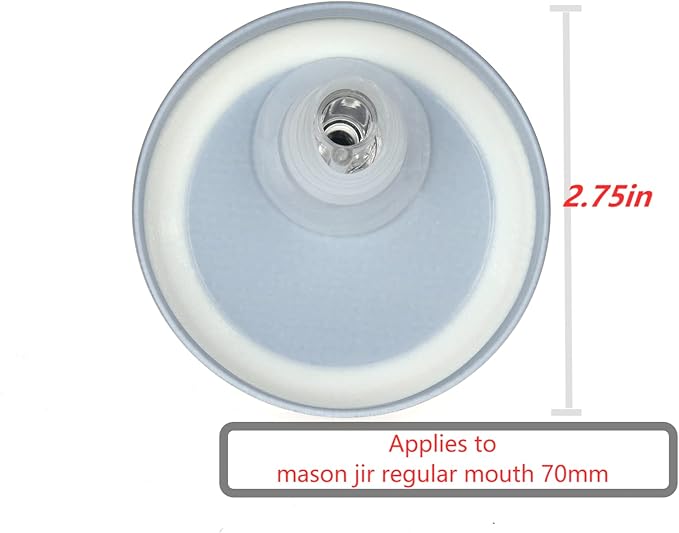 Mason Jar Pour Spouts. free flow Mason Jar Pour Spouts, mason jar for spout regular mouth size 70mm dispenser germination cover. Suitable for any liquid. Leak-Proof 4-Pack + 8 Lid Caps (silver color)