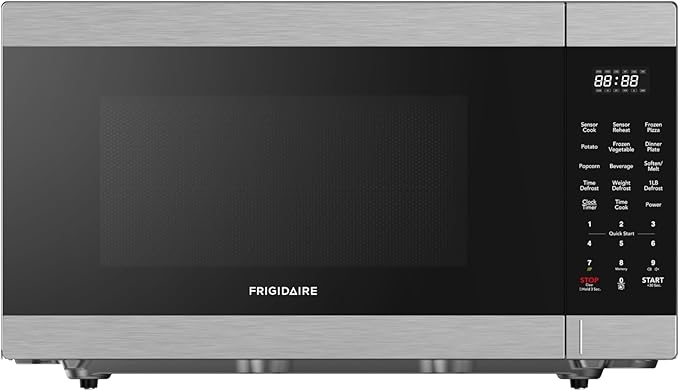 FRIGIDAIRE Stainless Steel Microwave Oven, Multi Function, Programmable, 2.1 Cu Ft