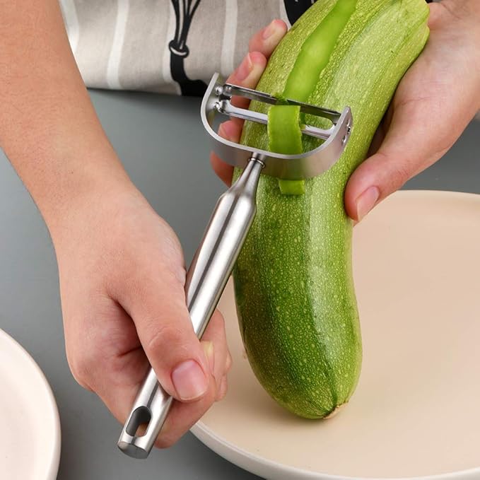 4 Sides Box Grater For Kitchen,Stainless Steel Cheese Grater With Handle,Multi-Function Vegetable Slicer Food Shredder For Chees,Ginger,Vegetables,Dishwasher Safe, Silver