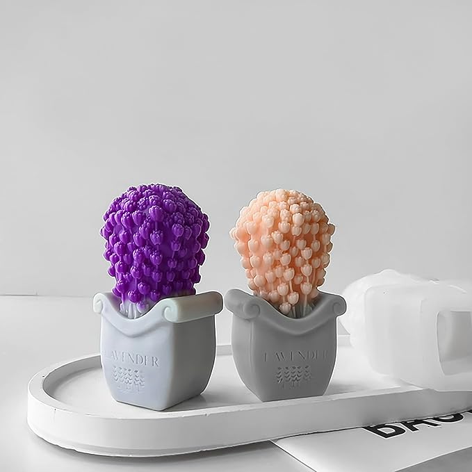 Tulip Soap Resin Mold - Resin Casting Silicone Molds for Home Decor & Candle Making Wave Spiral Mold