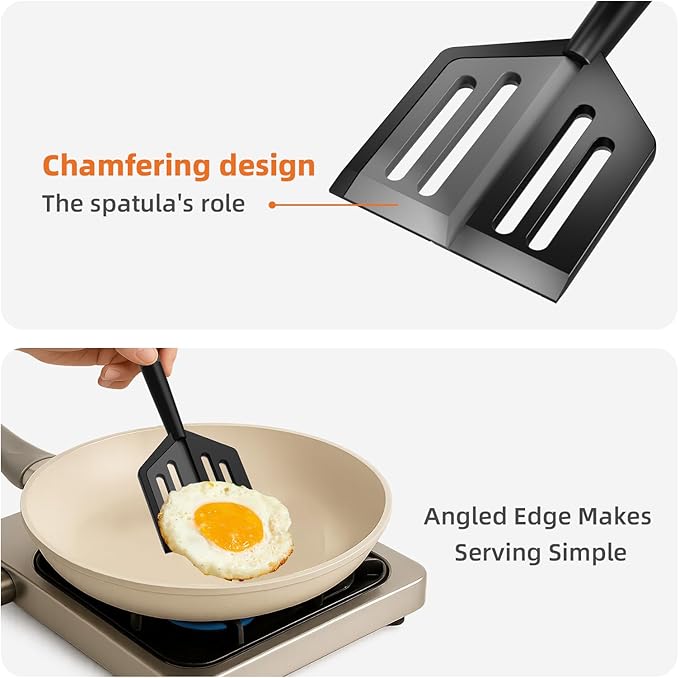 Meat Chopper, Heat Resistant Meat Masher for Hamburger, Ground Beef Smasher, Non Stick Mix Ground Chopper, Mix and Chop Potato Masher Tool 2in1 Twist Design