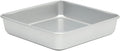 Martha Stewart Gallen 9 Inch Square Nonstick Carbon Steel Cake Pan - Silver
