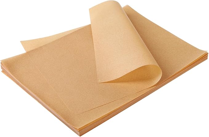 200 Pcs 9x13 Inches Unbleached Parchment Paper, Precut and Non-Stick Parchment Paper Sheets for Baking, Oven, Pan Cooking