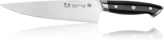 Cangshan Z Series 62489 German Steel Forged Chef Knife, 8-Inch