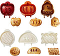 6PCS Mini Hand Pie Molds,Party Potluck Hand Pie Molds for Baking,Fits All Kinds of Festivals and Parties (6PCS-B)