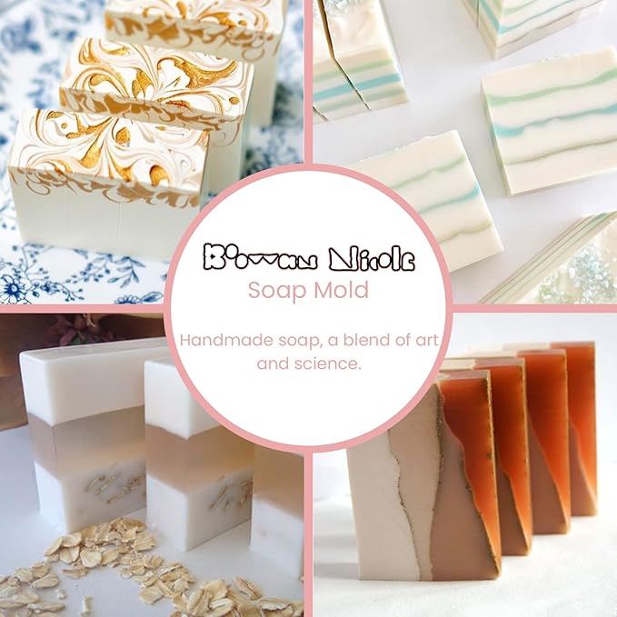Large Rectangular Soap Mold Silicone Liner for 5 lb Wood Mold DIY Handmade Rectangle Loaf Mould