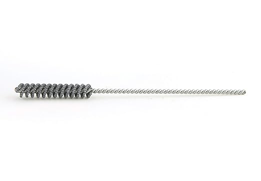 Brush Research BC12M18 FLEX-HONE®, 0.472" (12mm) Diameter, 180 Grit, Silicon Carbide, For Mild Steel, Stainless Steel, Cast Iron and Softer Ferrous Materials