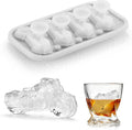 Novelty Motorcycle Ice Cube Mold, Funny Motorcycle Gifts for Men, Holiday Stocking Stuffers for Men, Large Ice Cube Molds for Whiskey, Bourbon, Cocktails