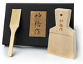 Authentic Japanese Grater Set - Includes Bamboo Brush for Grating Ginger and Wasabi (Medium)