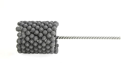 Brush Research BC23812 FLEX-HONE®, 2-3/8" (60.3mm) Diameter, 120 Grit, Silicon Carbide, For Mild Steel, Stainless Steel, Cast Iron and Softer Ferrous Materials