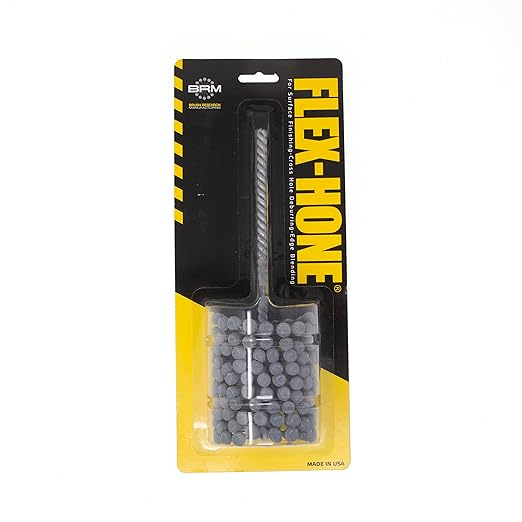 Brush Research BC238800 FLEX-HONE®, 2-3/8" (60.3mm) Diameter, 800 Grit, Silicon Carbide, for Mild Steel, Stainless Steel, Cast Iron and Softer Ferrous Materials