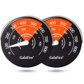 2PCS Wood Stove Thermometer Magnetic for Wood Burning Stove Burn Indicator for Gas Stoves Pellet Stove
