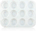 Silicone Muffin Pan Regular 12 Cups Muffin Tin Cupcake Pans for Baking Non-stick Muffin Tray Mold Easy Release,Durable,BPA Free