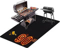 Extra Large Grill Mat 90x48 Inches – Fireproof, Waterproof & Oil-Proof Deck and Patio Protector for Outdoor BBQ
