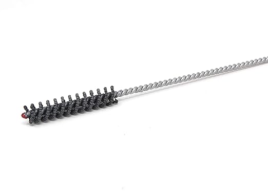Brush Research BC95M18 FLEX-HONE®, 3/8" (9.5mm) Diameter, 180 Grit, Silicon Carbide, For Mild Steel, Stainless Steel, Cast Iron and Softer Ferrous Materials