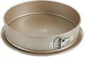 Berghoff Balance Nonstick Springform Cake Pan 11" x 11" x 2.25", Removable Bottom, Lightweight Carbon Steel, Ferno-Green, Non-toxic Coating Bakeware, Leakproof, Oven Safe Up To 450°F