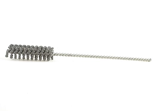 Brush Research BC18M18 FLEX-HONE®, 0.709" (18mm) Diameter, 180 Grit, Silicon Carbide, For Mild Steel, Stainless Steel, Cast Iron and Softer Ferrous Materials