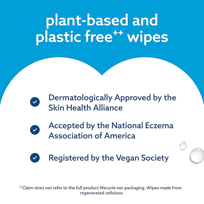 WaterWipes Sensitive+ Newborn & Baby Wipes, 3-In-1 Cleans, Cares, Protects, 99.9% Water, Unscented & Hypoallergenic, 180 Count (3 Packs)