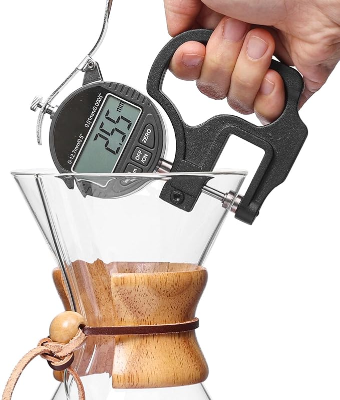 Pour Over Coffee Maker 34 OZ, 10 Cup Borosilicate Glass Drip Coffee Maker with Reusable Stainless Steel Filter and Cork Grip for Home Café 1000 ML