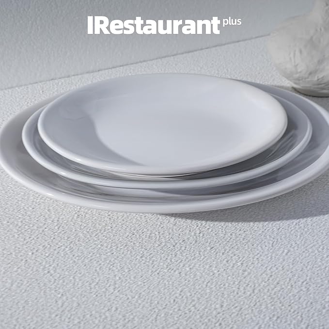 Stoneware Coupe Commercial Grade Dinnerware, Bright White, Oval Platter 11.75" x 8", Case of 12