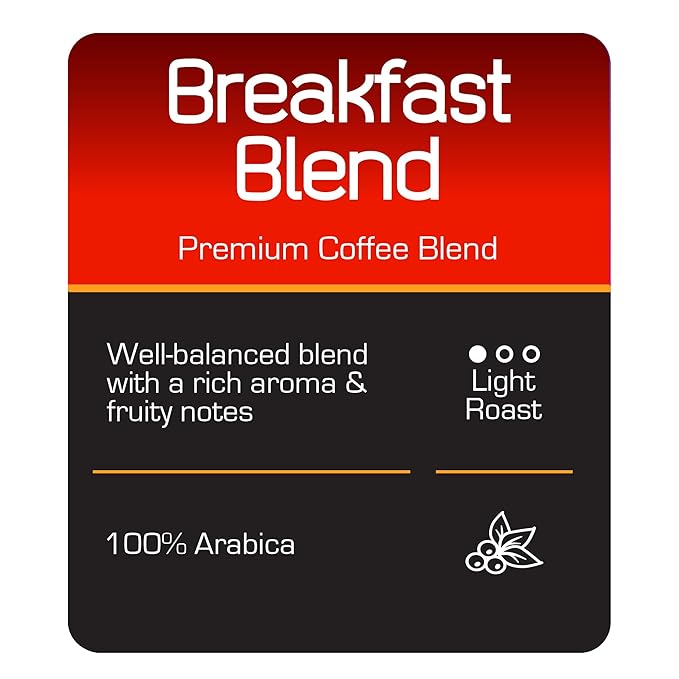 Roast Ridge Whole Bean Coffee, Light Roast Breakfast Blend, 2 lb.