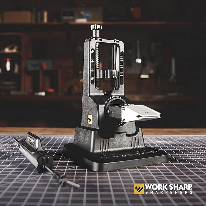 Work Sharp Precision Adjust Set Knife Sharpener value combo gift bundle with a Pivot Knife Sharpener