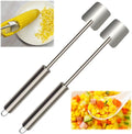 Corn Peeler, Corn on the Cob Remover, Suitable for Home Kitchens, Restaurant Chefs, Outdoor Dining Enthusiasts, Fast and Safe, (2 Pcs)