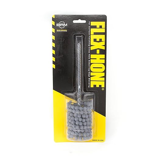 Brush Research BC200400 FLEX-HONE®, 2" (50.8mm) Diameter, 400 Grit, Silicon Carbide, for Mild Steel, Stainless Steel, Cast Iron and Softer Ferrous Materials