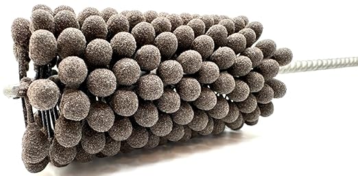 TwistFlex Cylinder Hone | 1-1/2" 320AO for Brake Cylinders, Valve Guides, Hydraulics, 1.5" Diameter for Hole Diameters 1.37"- 1.5" | Aluminum Oxide 320 Grit (Pack of 1)