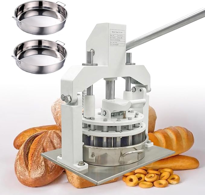 Table Top Dough Dividing Machine Manual Dough Divider 18PCS Dough Cutter Commercial Dough Dividing Machine Dough Baking Divider, 2.12oz-11.29oz, 18PCS