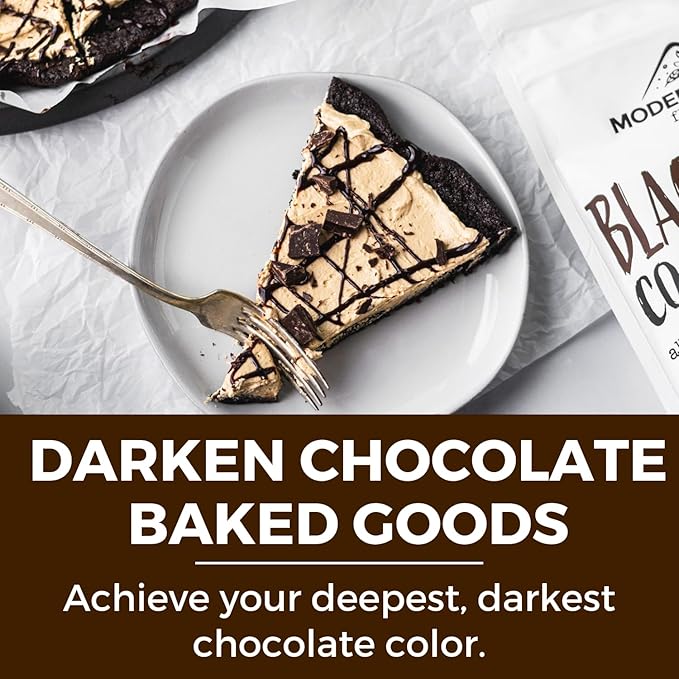 Black Cocoa Powder (5 lb) Bake the Darkest Chocolate Baked Goods, Achieve Rich Chocolate Flavor, Natural Substitute for Black Food Coloring, Dutch-Processed Cocoa Powder, Unsweetened, Extra Dark, Fair Trade Certified
