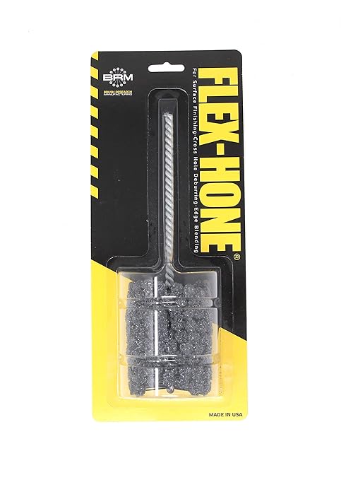 Brush Research BC20020 FLEX-HONE®, 2" (50.8mm) Diameter, 20 Grit, Silicon Carbide, for Mild Steel, Stainless Steel, Cast Iron and Softer Ferrous Materials