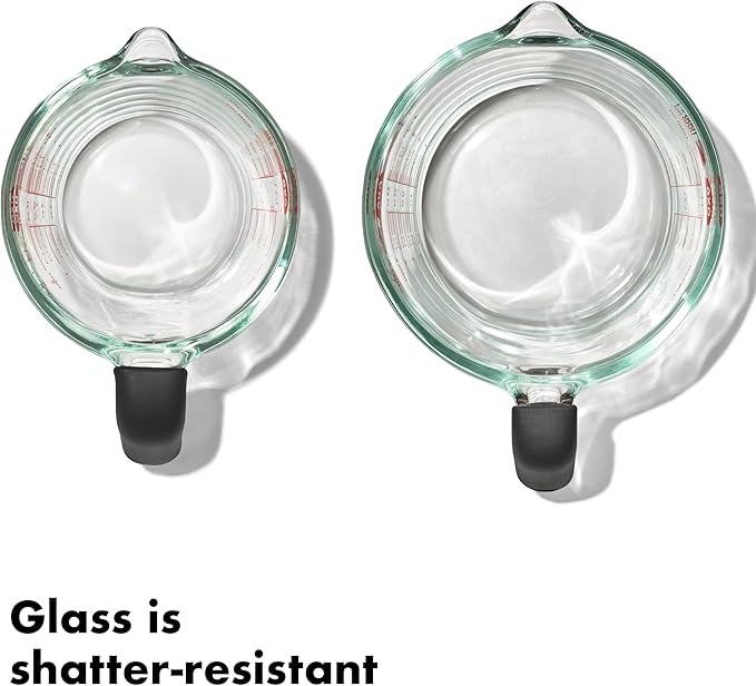 OXO Good Grips 2-Cup and 4-Cup Glass Measuring Cup Set