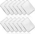 12 Pcs Baking Sheet Stainless Steel Cookie Small Metal Sheet Pans Professional Rectangle Oven Trays Kitchen Baking Cooking and Toaster, Oven and Dishwasher Safe(7.1x5.1x0.79Inch)