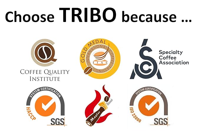 Tribo Coffee Single-Serve Portable Pour Over Drip Coffee - Ethiopia - 10 Servings (Light Roast)