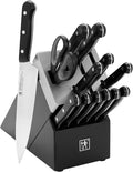 Henckels Solution 14-pc Self-Sharpening Knife Block Set - Black