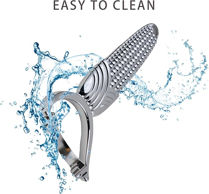Corn Planer Cutter with Stainless Steel Blade, Non-Slip Aluminum Alloy Handle, Perfect for Removing Corn Kernels from the Cob
