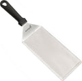 Big Metal Griddle Spatula - Grill spatula 4 x 8 in Large Burger Smasher Hamburger Turner Scraper - Pancake Flipper - Great for BBQ Grill and Flat Top Griddle - Commercial Grade
