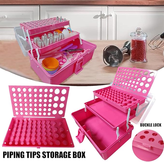359PCs Cake Decorating Baking Supplies Kit, Baking Set with 66 Piping Tips, Icing Bags and Tips Set for Beginners,Baking Tools,Cupcake Decorating Kit