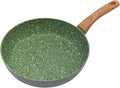8.5 Inch Nonstick Frying Pan Skillet, 4mm Thick Aluminum Cookware with PFOA-Free Non-Toxic Coating, Induction Compatible, Dishwasher Safe, Bakelite Handle for Eggs & Pancakes, Green