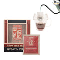 Tribo Coffee Single-Serve Portable Pour Over Drip Coffee - Frontier Blend - 10 Servings (Dark Roast)